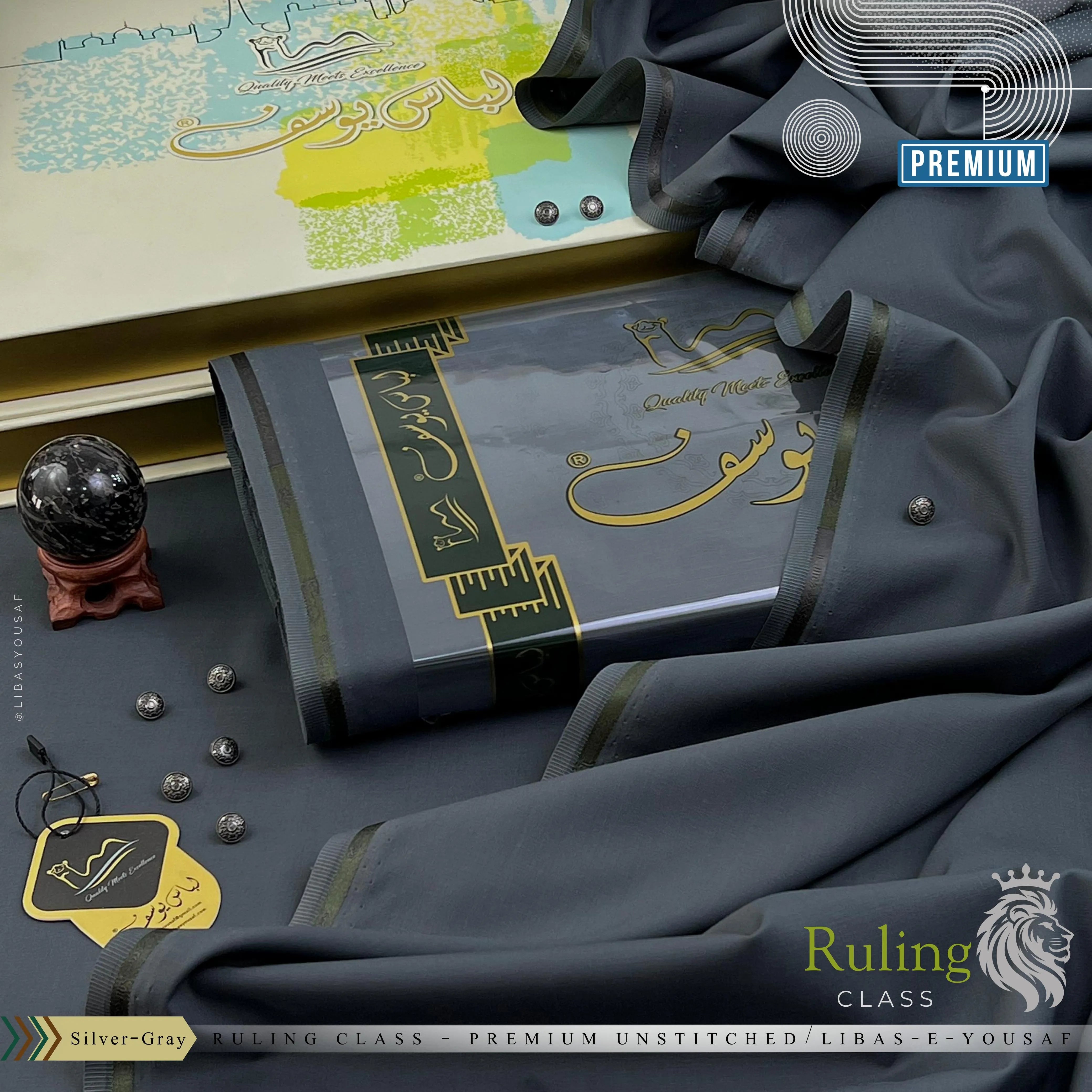 RULING CLASS SUMMER - Premium 2026 - Wash & Wear - Silver Gray