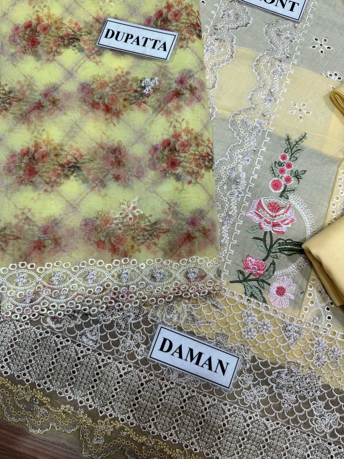 Brand QALAMKAR COTTON Luxury Collection Fabric Cotton