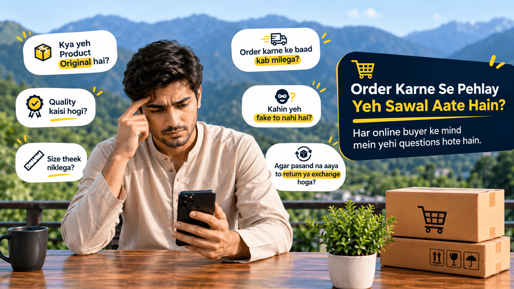 Before ordering with doubts
