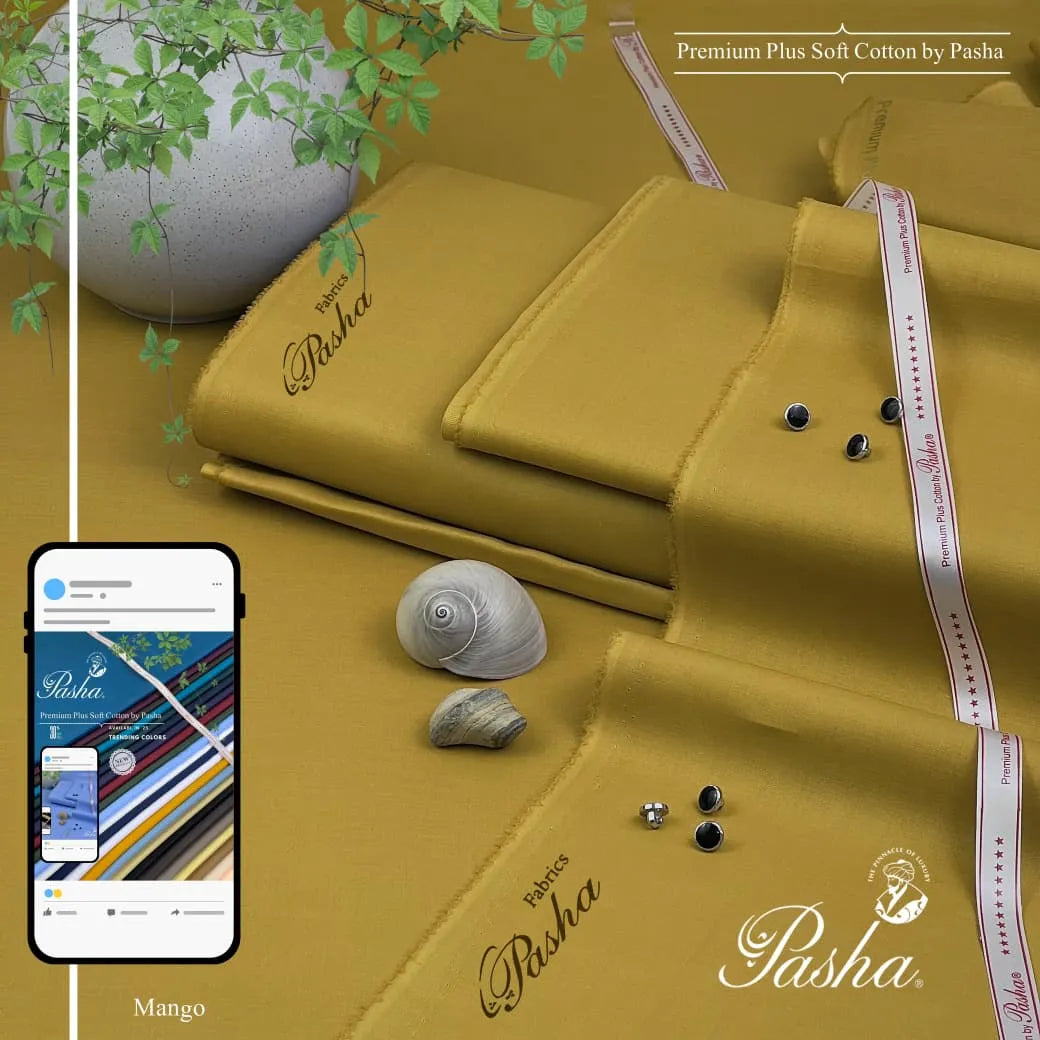 PASHA -Premium Plus - Soft Cotton - Mango