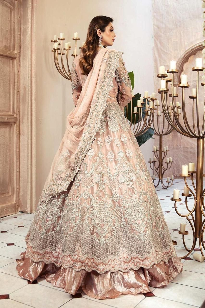 MARIA B bridal maxi  long frock